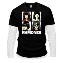 Комбинированный лонгслив Ramones (комикс)