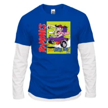 Комбинированный лонгслив Ramones - We’re outta here!