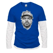 Комбинированный лонгслив с Ice Cube (иллюстрация)