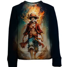 Дитячий 3D світшот Луффі - One Piece (2)