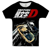 Дитяча 3D футболка Initial D