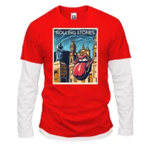 Комбінований лонгслів Rolling Stones Poster