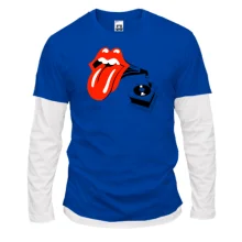 Комбінований лонгслів Rolling Stones (Грамофон)