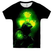 Детская 3D футболка S.T.A.L.K.E.R. 2 Радиация