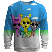 3D свитшот Sprunki