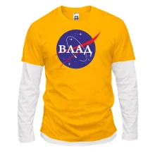 Комбинированный лонгслив Влад (NASA Style)