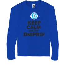Детский лонгслив Keep calm and love Dnipro