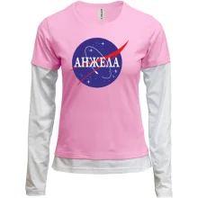 Жіночий лонгслів Комбі Анжела (NASA Style)