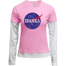 Жіночий лонгслів Комбі Іванка (NASA Style)