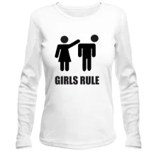 Женский лонгслив Girls rule