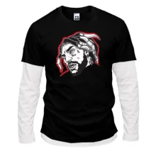 Комбинированный лонгслив с Suicide boys (рисунок)