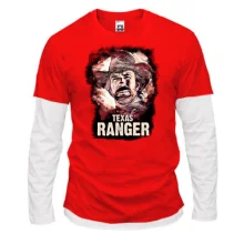 Комбінований лонгслів з Чаком Норрисом (Texas Ranger)