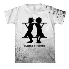 3D футболка Hunter X Hunter – силует героїв