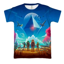 3D футболка No Man