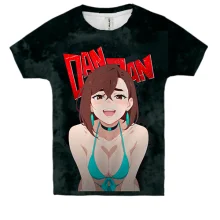 Детская 3D футболка Momo Ayase - Dandadan