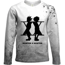 Детский 3D лонгслив Hunter X Hunter - силуэт героев