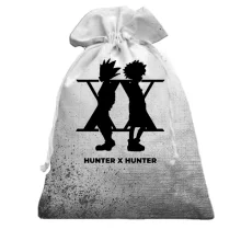 3D Подарочный мешочек Hunter X Hunter - силуэт героев