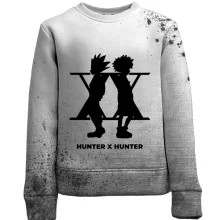 Дитячий 3D світшот Hunter X Hunter – силует героїв