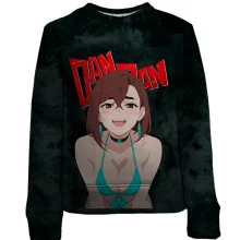 Дитячий 3D світшот Momo Ayase - Dandadan