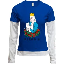 Комбинированный лонгслив RIPNDIP Style King