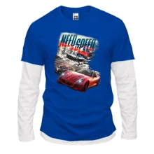 Комбинированный лонгслив с Need for Speed Rivals