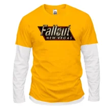 Комбинированный лонгслив Fallout: New Vegas с логотипом игры