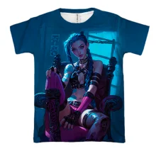 3D футболка JINX - LoL