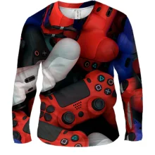 Чоловічий 3D лонгслів з DualShock PS