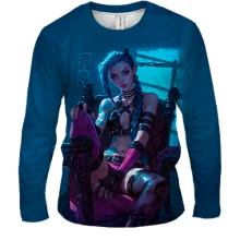 Чоловічий 3D лонгслів JINX - LoL