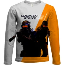 Детский 3D лонгслив Counter-Strike 2