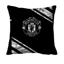 3D подушка "Manchester United" черно-белая