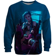 3D свитшот JINX - LoL