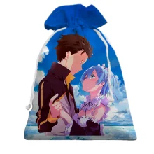 3D Подарунковий мішечок Субару та Рем - Re:Zero