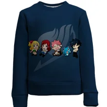 Дитячий 3D світшот Fairy Tail - Chibi Heroes