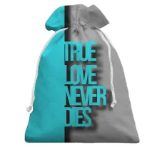 3D Подарочный мешочек True Love Never Dies