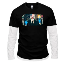Комбинированный лонгслив с постером к Payday