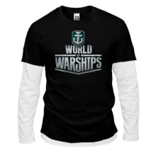 Комбинированный лонгслив World of Warships