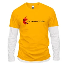 Комбинированный лонгслив с логотипом CD Projekt Red