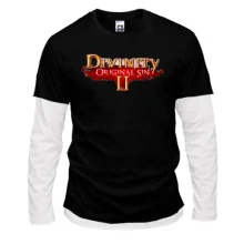 Комбинированный лонгслив с постером игры Divinity 2 - Original Sin