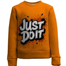Дитячий 3D світшот Just Do It