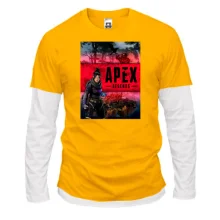 Чоловічий лонгслів Комбі з обкладинкою гри APEX - Legends