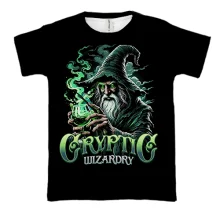 3D футболка Cryptic Wizardry