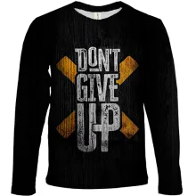 Детский 3D лонгслив Don`t Give Up
