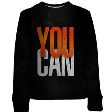 Детский 3D свитшот You Can