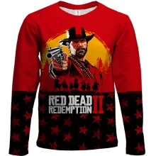 Детский 3D лонгслив Red Dead Redemption 2