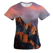 Жіноча 3D футболка MacOS Sierra