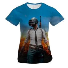 Жіноча 3D футболка PlayerUnknowns Battlegrounds PUBG
