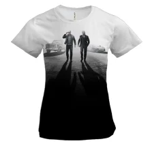 Женская 3D футболка Fast and Furious Presents Hobbs and Shaw 2