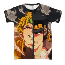 3D футболка Dio Brando x Jotaro Kujo - Jojo