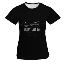 Женская 3D футболка "Nike Just do It"